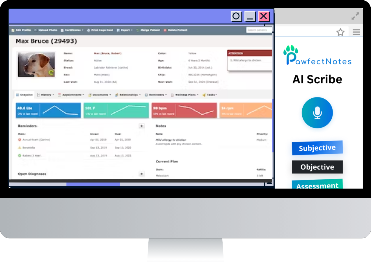Desktop EMR integration